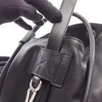 Dior Shoulder Bag Cannage with Lace Pocket Black Leather 2-Way — view 9