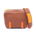 Loewe Shoulder Bag Military XS Brown Orange Leather