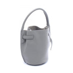 Celine Handbag Big Bag Bucket Nano Gray Leather Big Hand — view 2