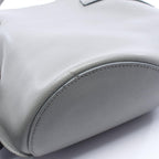 Celine Handbag Big Bag Bucket Nano Gray Leather Big Hand — view 6