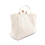 Prada Tote Jardinier Linen Blend Natural Canvas — view 2