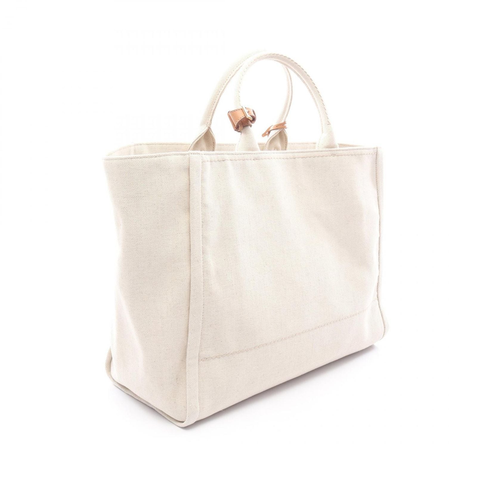 Prada Tote Jardinier Linen Blend Natural Canvas — view 2