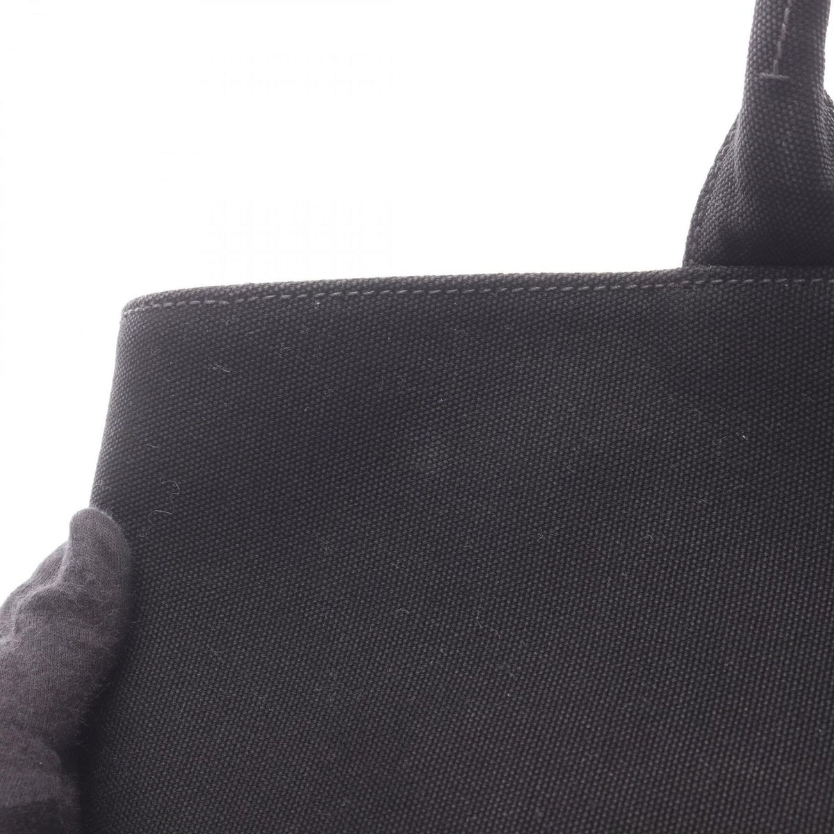 Prada Tote Canapa 2-Way Black Canvas — view 6