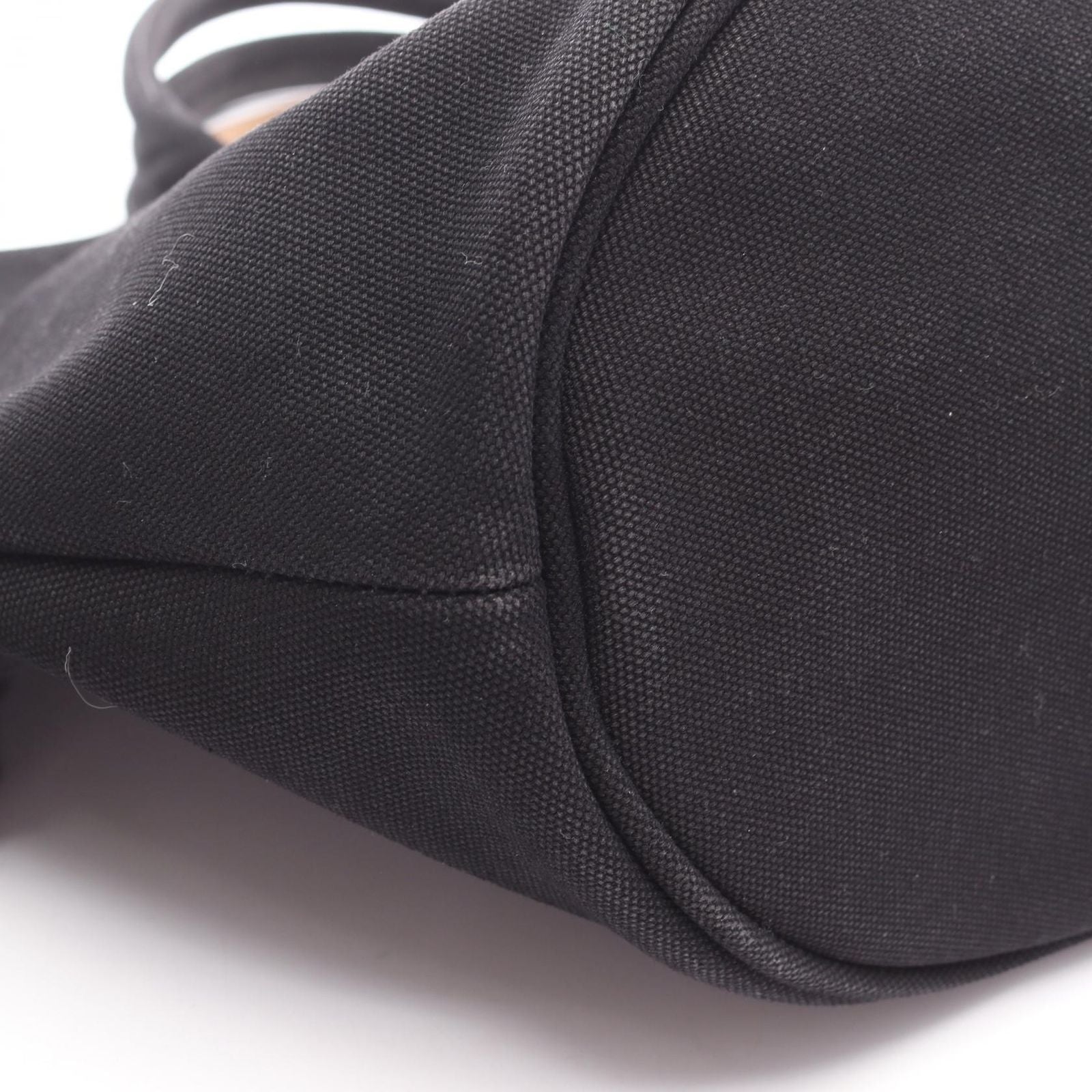 Prada Tote Canapa 2-Way Black Canvas — view 8