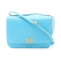Loewe Shoulder Bag Goya Turquoise Leather