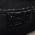 Dior Shoulder Bag Black Canvas Leather Trotter — view 4