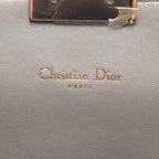 Dior Shoulder Bag Miss Dior Cannage Gray Leather Chain — view 5