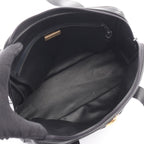 Dior Handbag CD 2-Way Black Leather CD Logo Hand — view 3