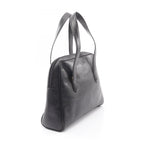 Dior Handbag CD 2-Way Black Leather CD Logo Hand — view 2
