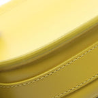 Dior Shoulder Bag Bobi East Waist Yellow Leather — view 8