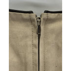 Hermes Leather Cotton Contrast Belt Sleeveless 36 — view 6