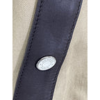 Hermes Leather Cotton Contrast Belt Sleeveless 36 — view 7