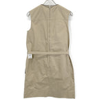 Hermes Leather Cotton Contrast Belt Sleeveless 36 — view 2