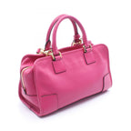 Loewe Handbag Amazona 28 2-Way Pink Leather — view 2