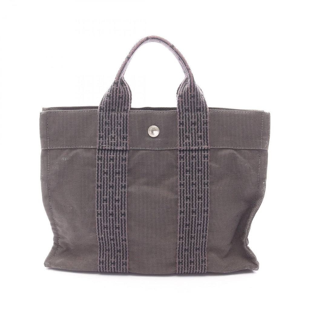 Hermes Tote Her Line PM Gray Canvas Her PM