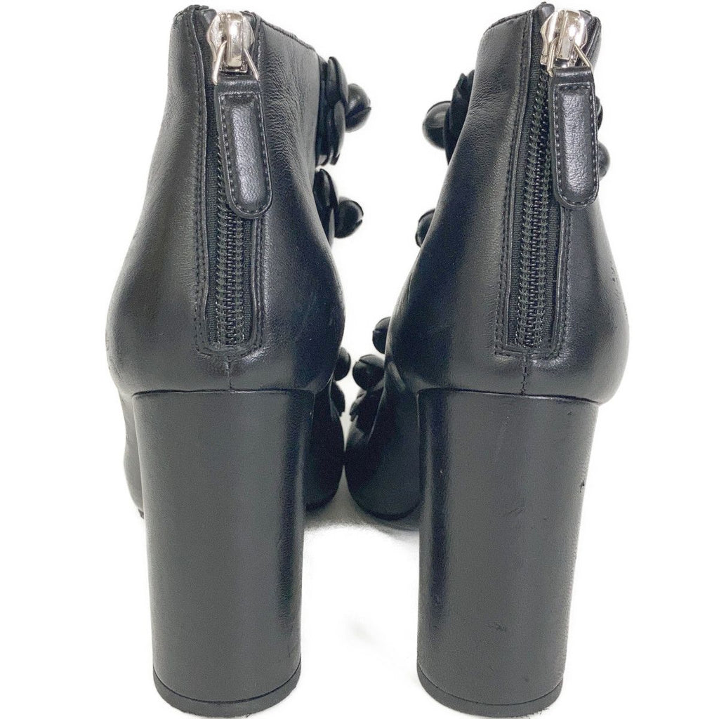 Chanel Leather Camellia Boot — view 3