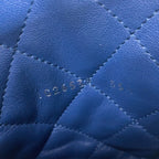 Chanel CC Logo Quilted Nylon Leather Boots — view 9