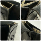 Saint Laurent Yves Shoulder Bag YSL Leather Black — view 9