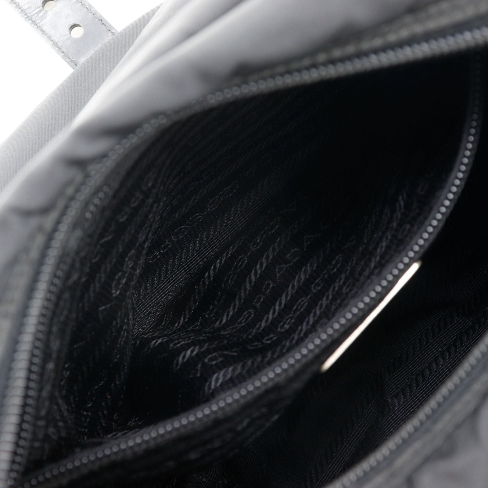 Prada Nylon Black LadyShoulder Shoulder Bag — view 7