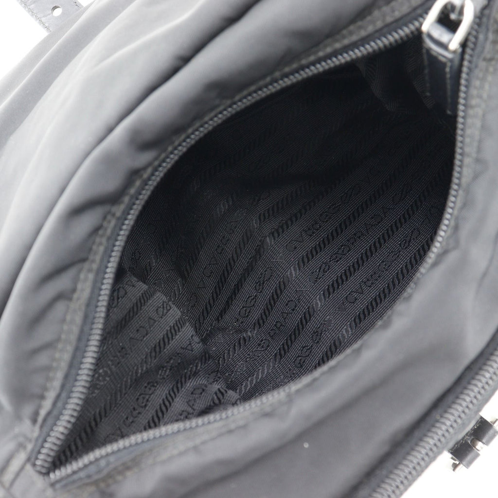 Prada Nylon Black LadyShoulder Shoulder Bag — view 6