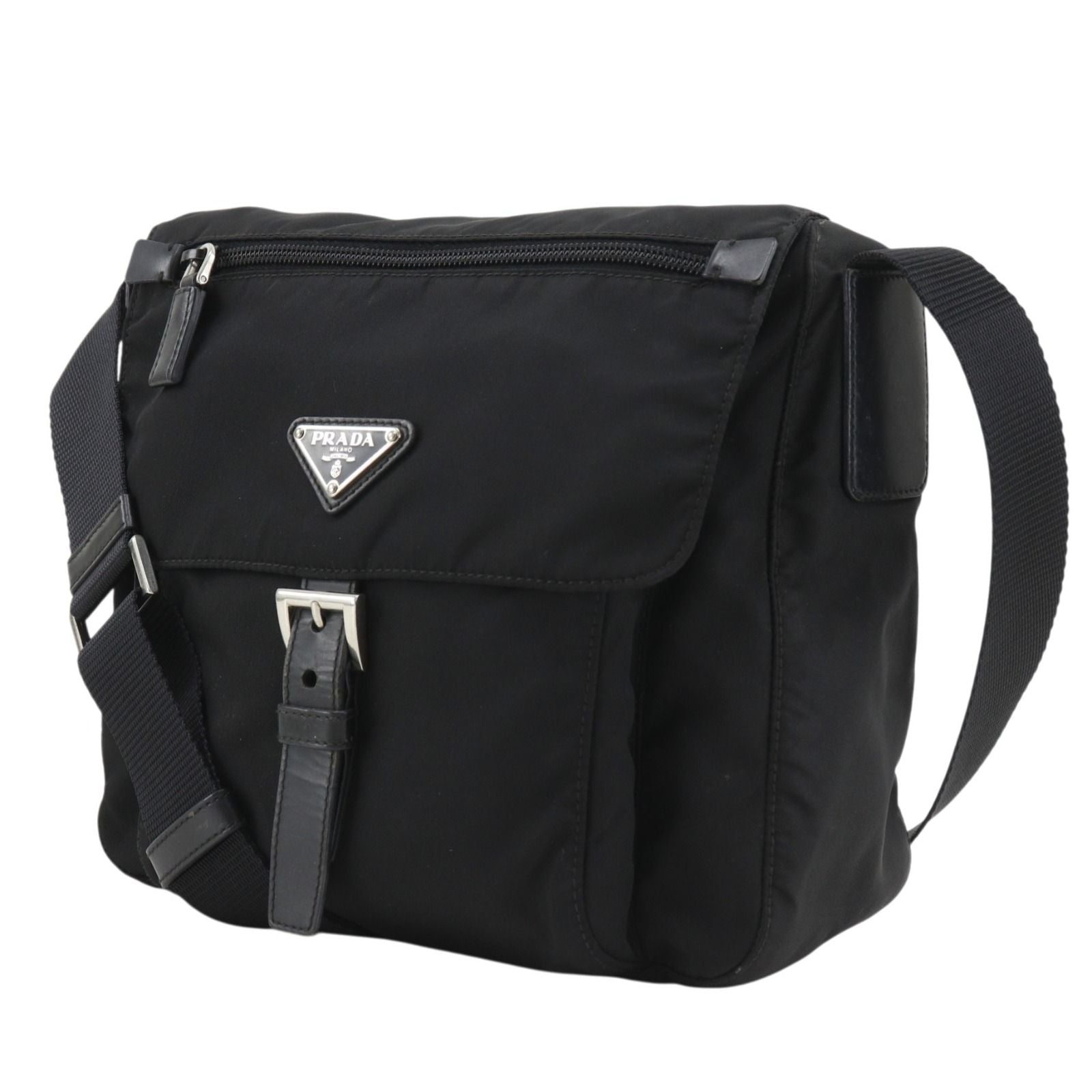 Prada Nylon Black LadyShoulder Shoulder Bag — view 2