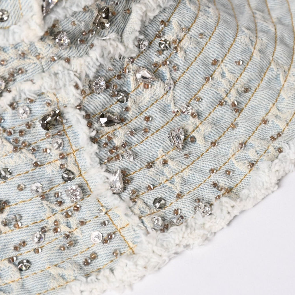 Louis Vuitton Virgil Abloh Crystal Bucket Hat — view 4
