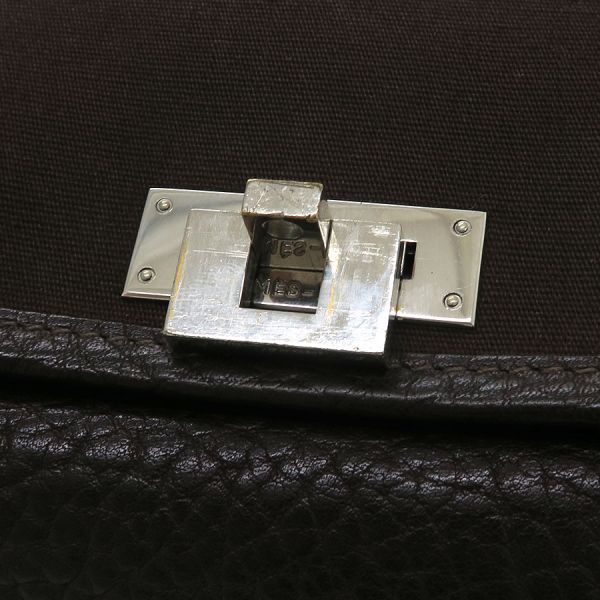 Hermes Victoria Messenger Bags Brown — view 6