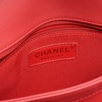 Chanel Handbag Blanc Stitch 2-Way Pink Leather Top Handle Flap Bag — view 4