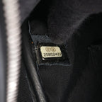 Chanel Shoulder Bag Blanc Stitch Tassel Black Lambskin Quilted Fringe Chain — view 5