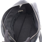 Chanel Shoulder Bag Blanc Stitch Tassel Black Lambskin Quilted Fringe Chain — view 3