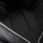 Chanel Shoulder Bag Blanc Stitch Tassel Black Lambskin Quilted Fringe Chain — view 6