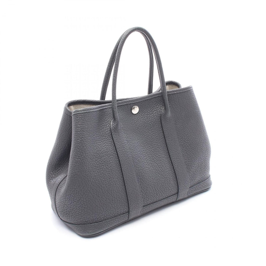 Hermes Tote Garden Party TPM Ardoise Leather — view 2