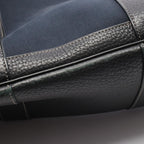 Hermes Tote Garden Party PM Black Leather Canvas — view 7