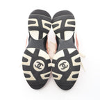 Chanel Sneakers CC Logo Leather Suede — view 4
