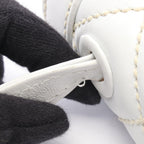 Chanel Handbag Wild Stitch Top Handle White Leather Bag — view 7