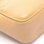 Chanel Tote Quilted Beige Caviar Leather — view 7