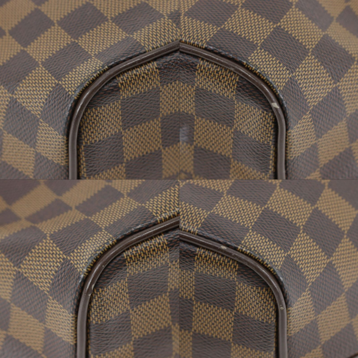 Louis Vuitton PM Damiercanvas Brown LadyTote Bag — view 4