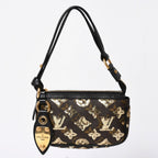 Louis Vuitton Mini Pochette Accessoires Pouch Monogram Eclipse Sequins