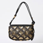 Louis Vuitton Mini Pochette Accessoires Pouch Monogram Eclipse Sequins — view 2