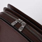 Louis Vuitton Epi Pont Neuf Handbag Mocha Silver — view 6