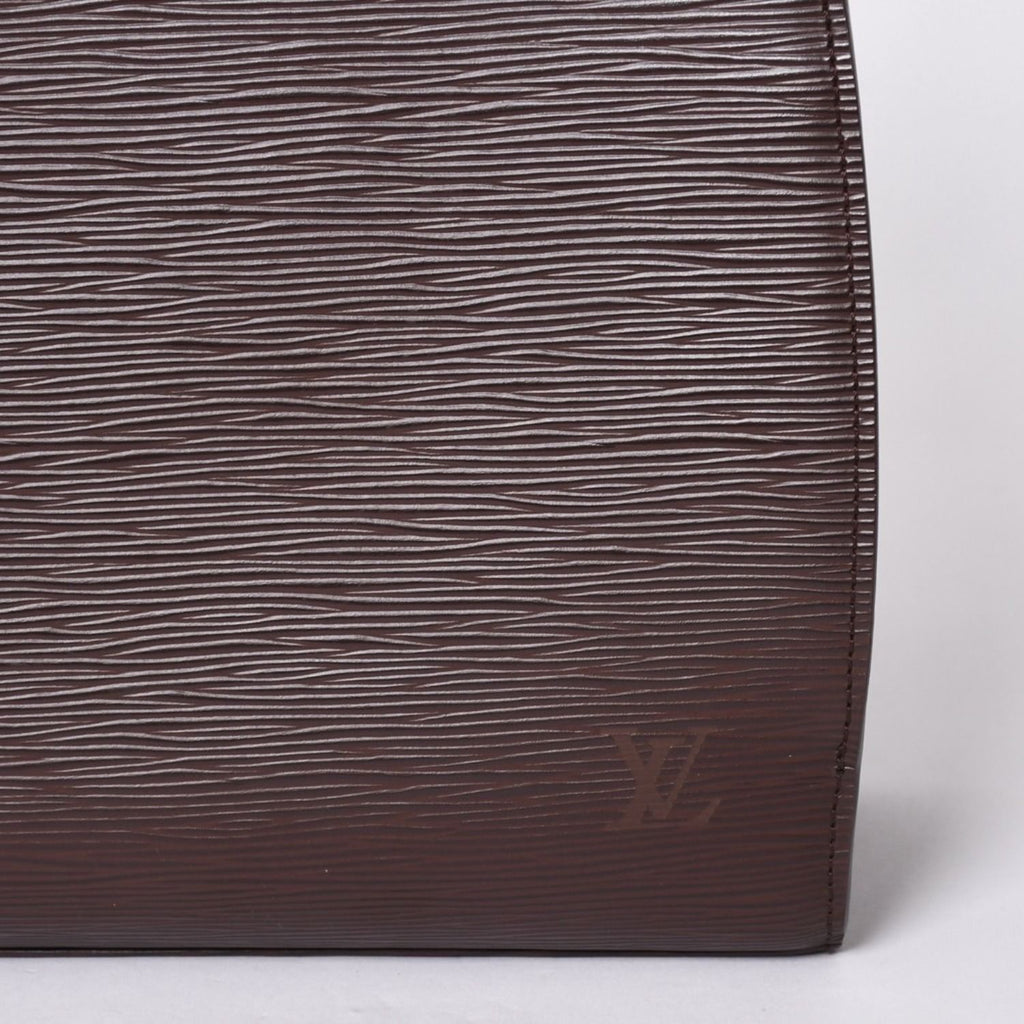 Louis Vuitton Epi Pont Neuf Handbag Mocha Silver — view 7