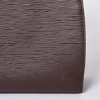 Louis Vuitton Epi Pont Neuf Handbag Mocha Silver — view 7