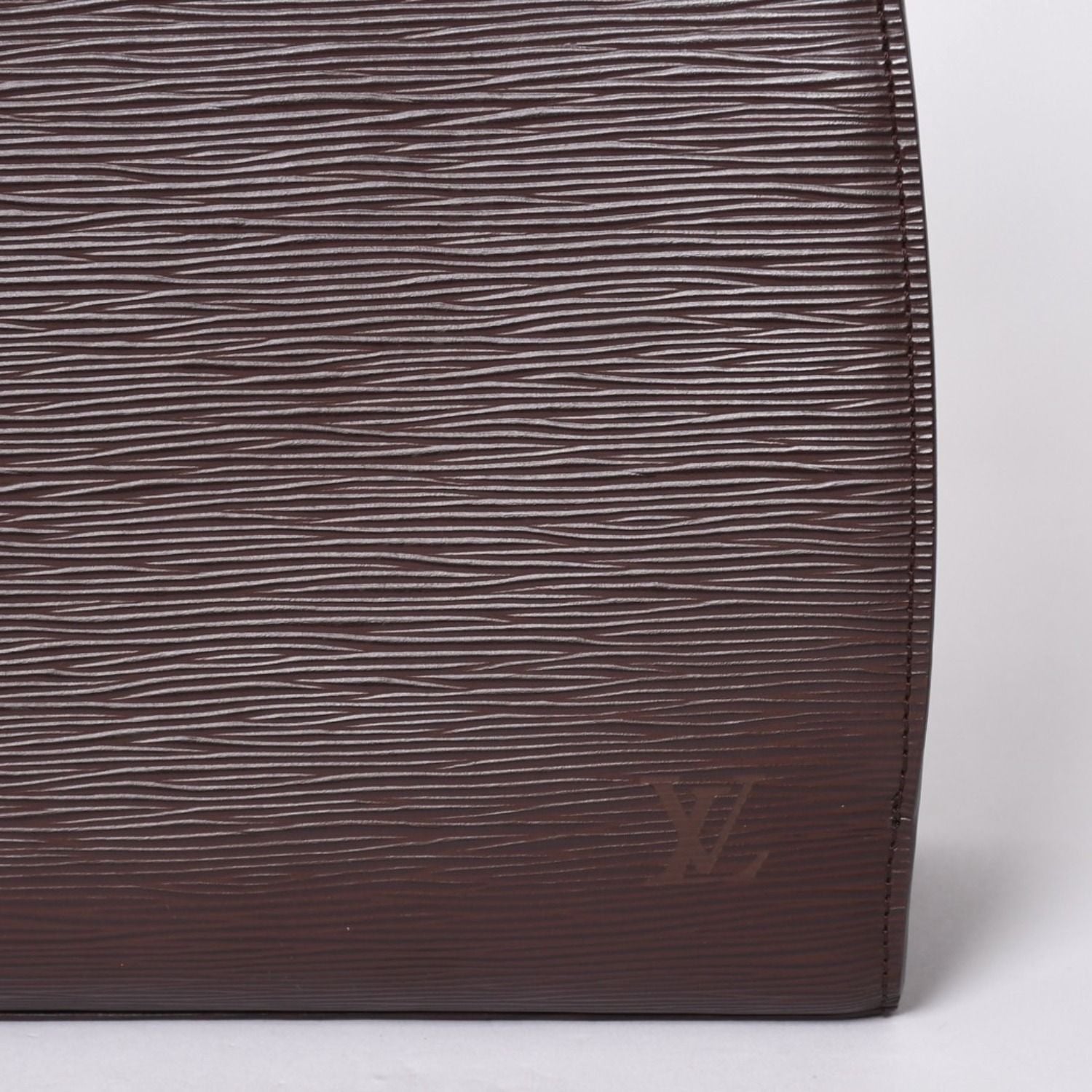 Louis Vuitton Epi Pont Neuf Handbag Mocha Silver — view 7