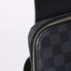 Louis Vuitton Avenue Sling Bag Damier Graphite Canvas Silver — view 6