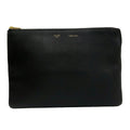 Celine Clutch Ninelapouch Black Leather