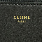 Celine Clutch Ninelapouch Black Leather — view 9