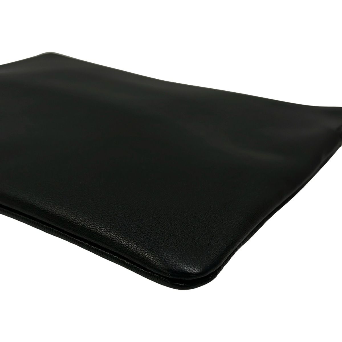 Celine Clutch Ninelapouch Black Leather — view 6