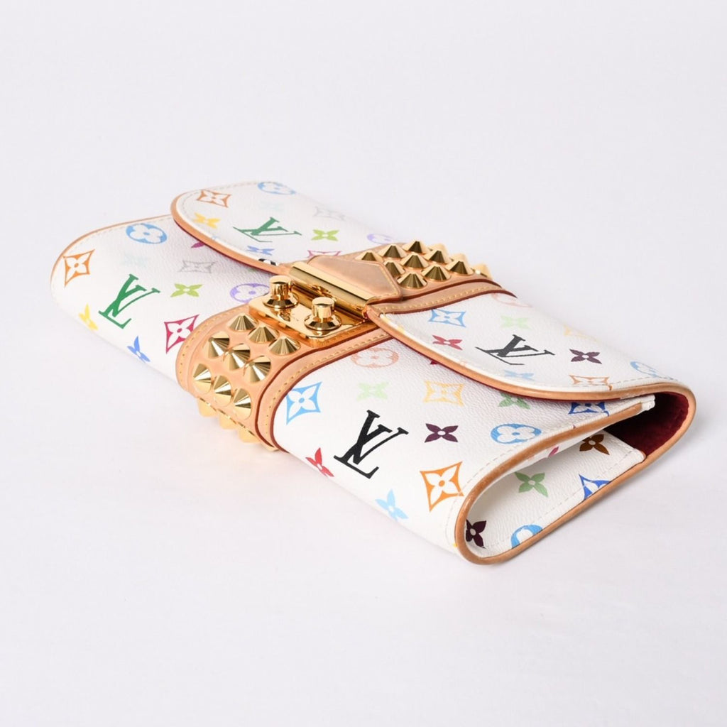 Louis Vuitton Monogram Multicolor Pochette Courtney Purse — view 5