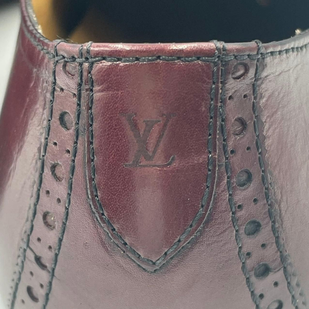 Louis Vuitton Leather Shoes Red — view 6