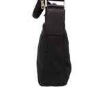 Prada Re-Nylon Shoulder Bag Nylon Leather Black Nero Silver Pouch — view 3